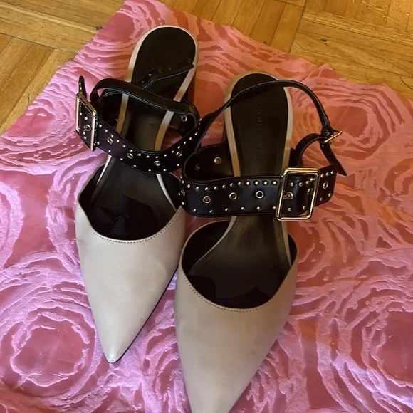 charles & keith heel NUDE - Picture 4 of 6